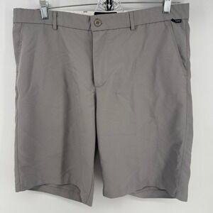 Tattoo Golf Performance Mens Gray Skull Embroidered Golf Shorts Size 38 Gray